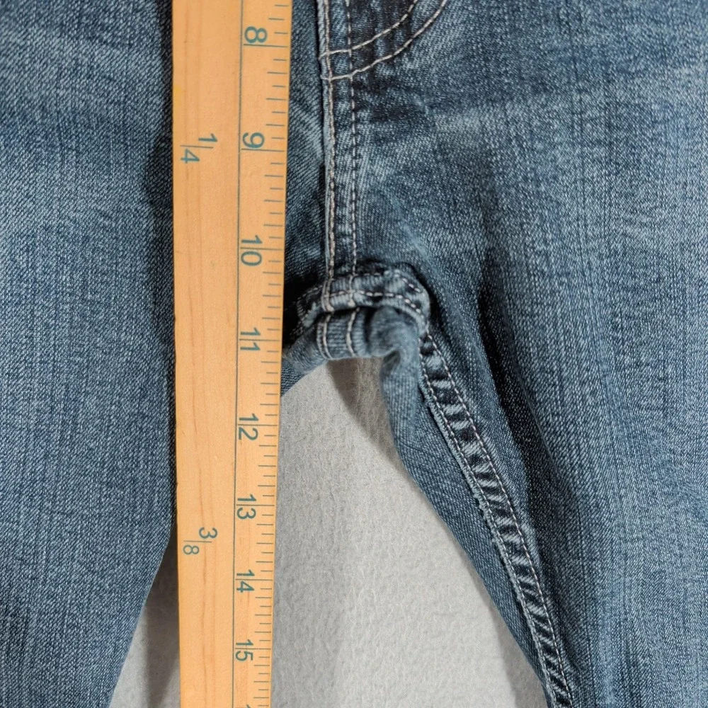 Levi's Jeans Mens 32x30 Blue 505 Regular Fit Stretch Denim Casual Workwear Pants